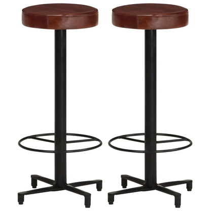 Barkrukken Echt Leer 76 cm