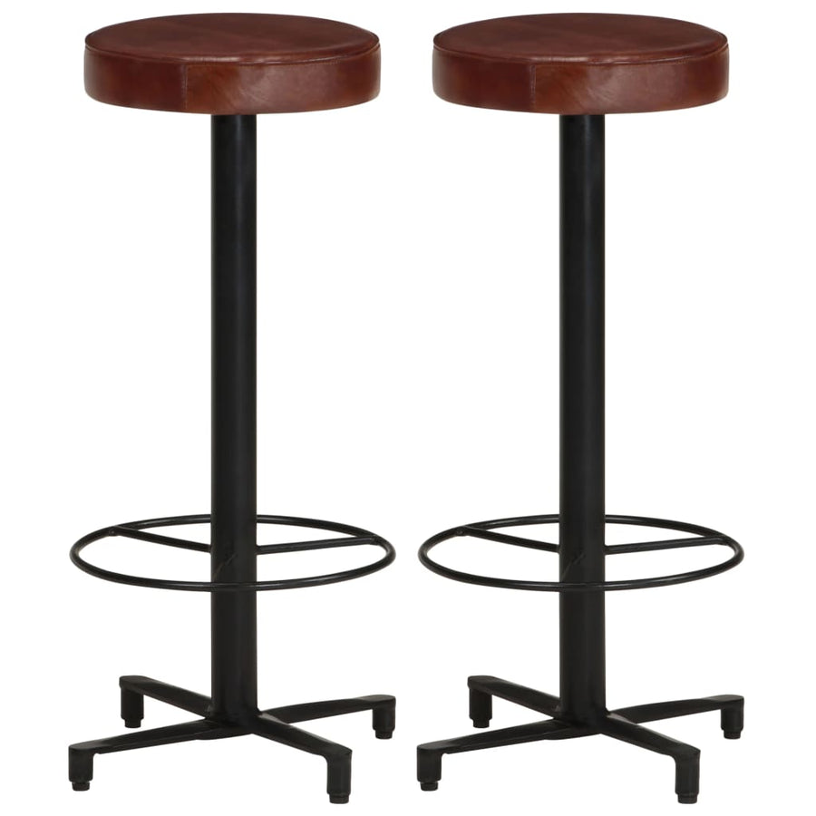 Barkrukken Echt Leer 76 cm