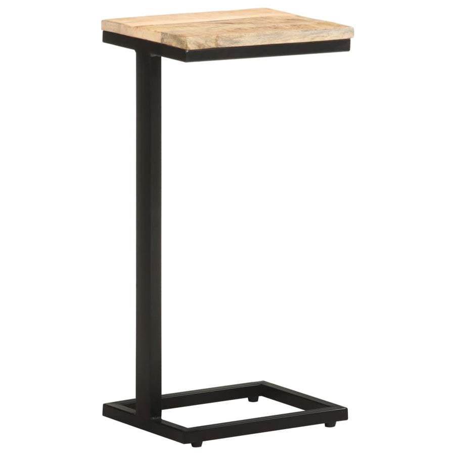 Bijzettafels 31,5X24,5X64,5 Cm Ruw mangohout