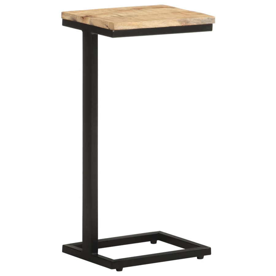 Bijzettafels 31,5X24,5X64,5 Cm Ruw mangohout