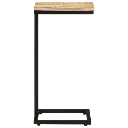 Bijzettafels 31,5X24,5X64,5 Cm Ruw mangohout