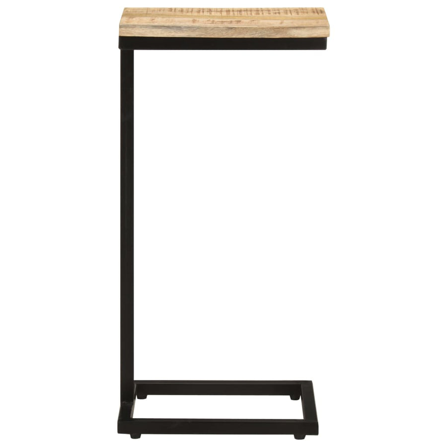 Bijzettafels 31,5X24,5X64,5 Cm Ruw mangohout