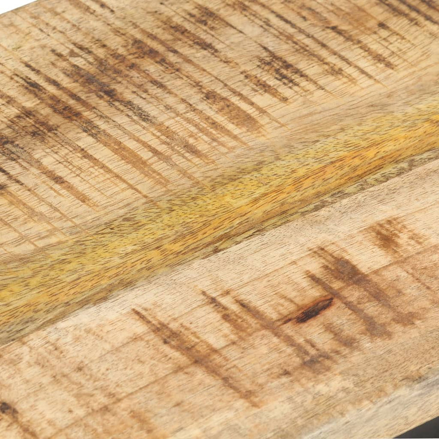 Bijzettafels 31,5X24,5X64,5 Cm Ruw mangohout