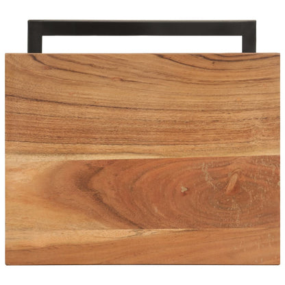 Bijzettafels 31,5X24,5X64,5 Cm Massief acaciahout