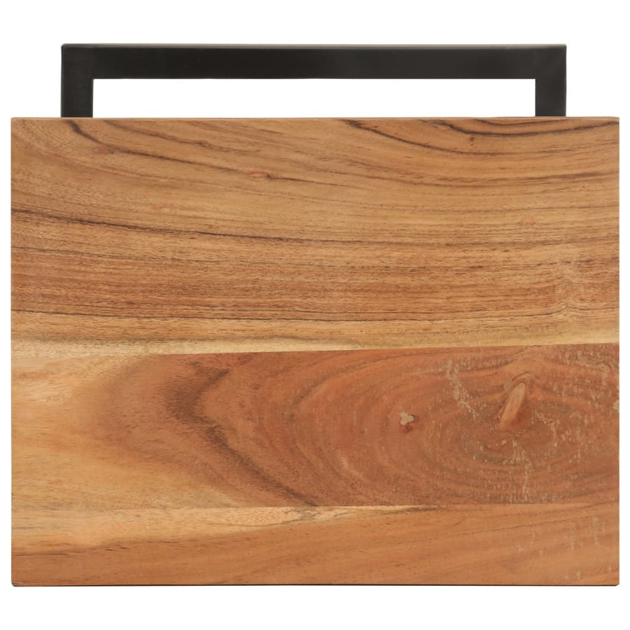Bijzettafels 31,5X24,5X64,5 Cm Massief acaciahout