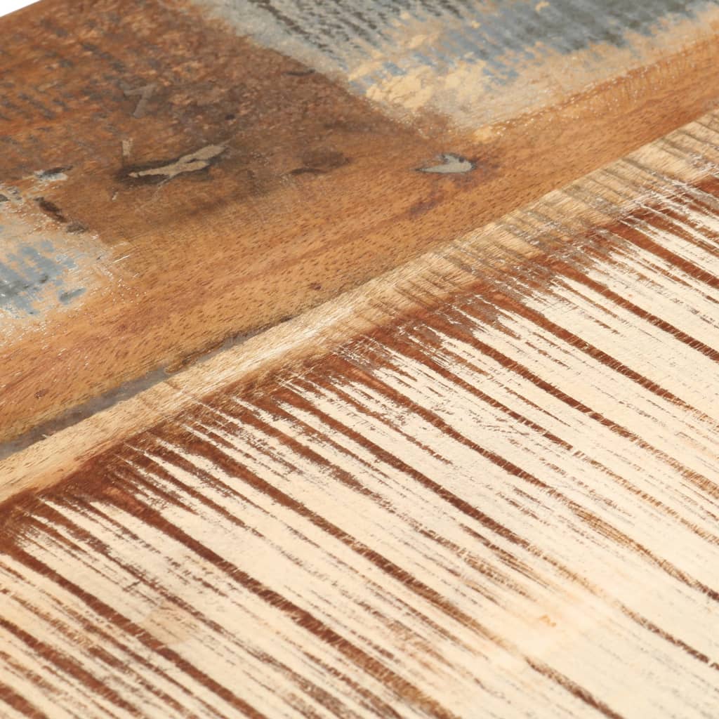 Bijzettafels 2 st 31,5x24,5x64,5 cm massief gerecycled hout