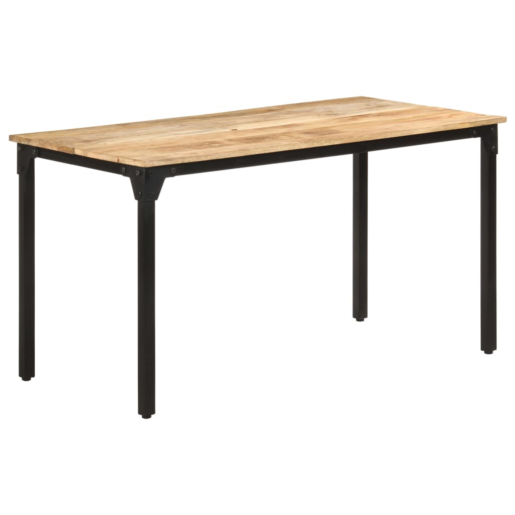 Eettafel Ruw Mangohout 140 x 70 x 76 cm