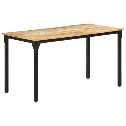 Eettafel Ruw Mangohout 140 x 70 x 76 cm
