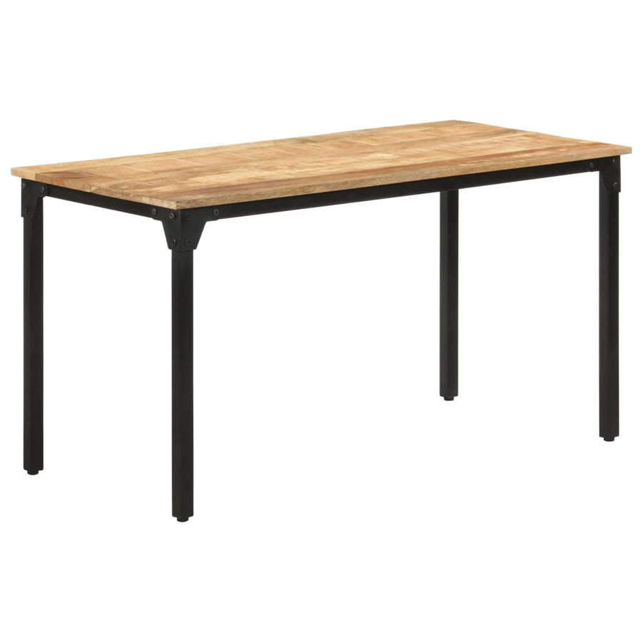 Eettafel Ruw Mangohout 140 x 70 x 76 cm