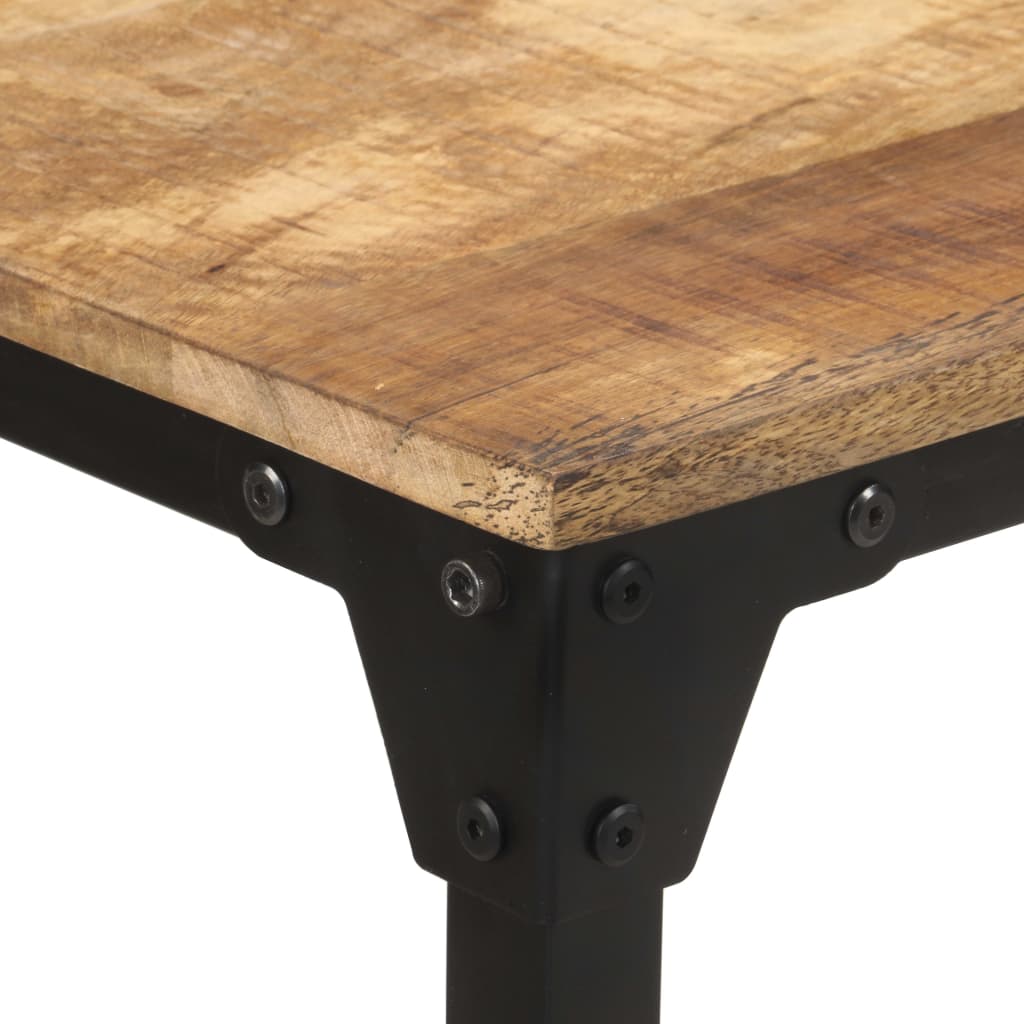 Eettafel Ruw Mangohout 140 x 70 x 76 cm