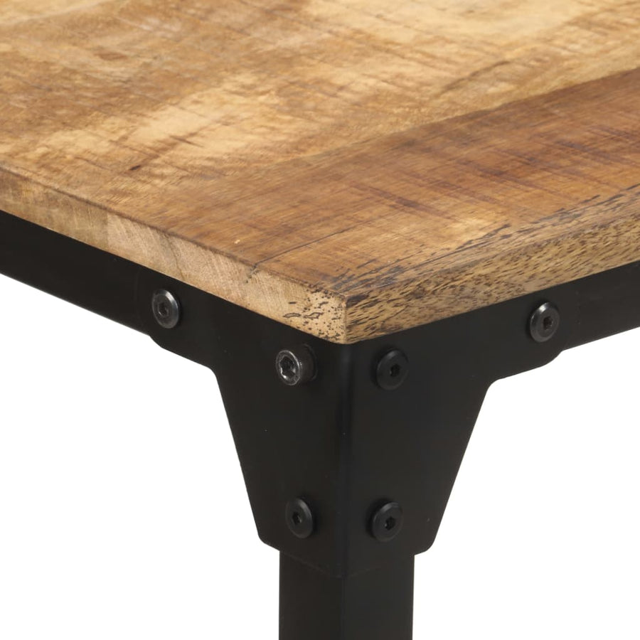 Eettafel Ruw Mangohout 140 x 70 x 76 cm