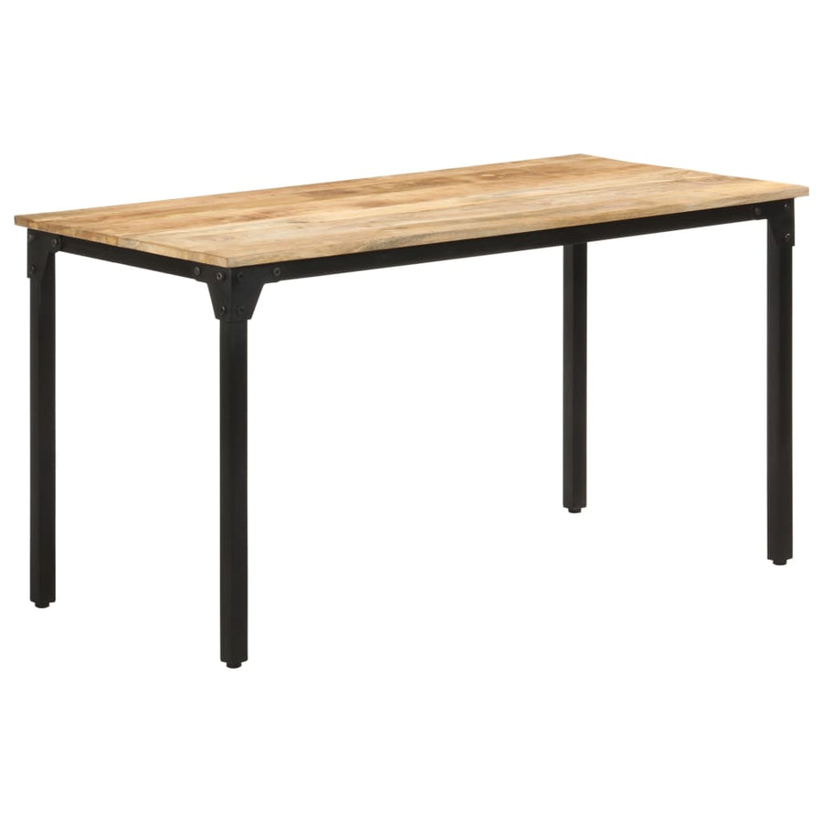 Eettafel Ruw Mangohout 140 x 70 x 76 cm