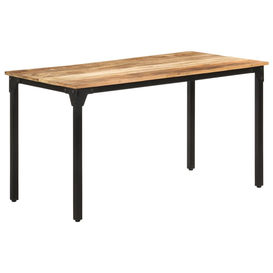 Eettafel Ruw Mangohout 140 x 70 x 76 cm