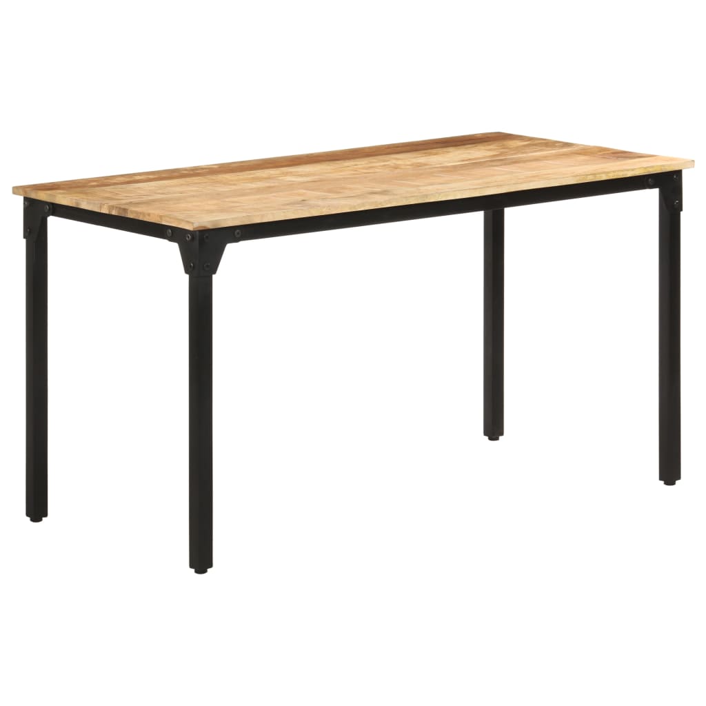 Eettafel Ruw Mangohout 140 x 70 x 76 cm