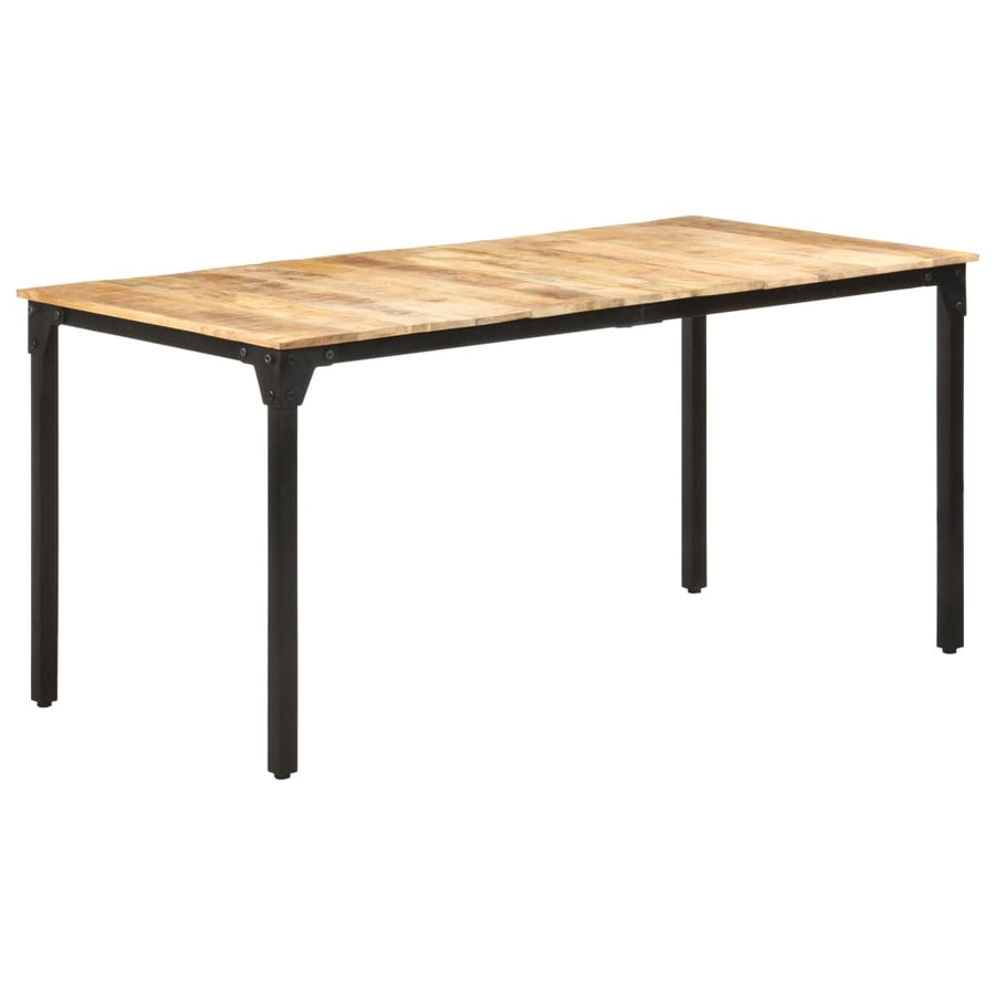 Eettafel 180X90X76 Cm Ruw Mangohout