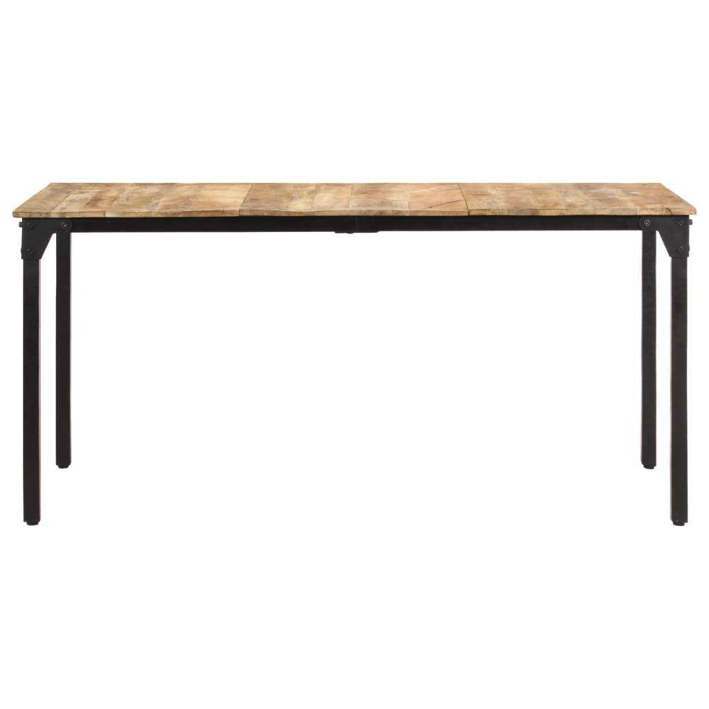 Eettafel Ruw Mangohout 160 x 80 x 76 cm