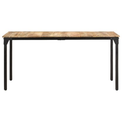 Eettafel Ruw Mangohout 160 x 80 x 76 cm