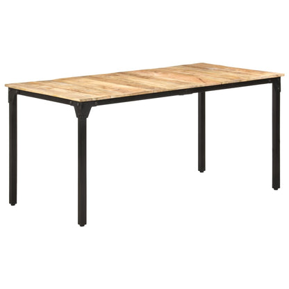Eettafel Ruw Mangohout 160 x 80 x 76 cm