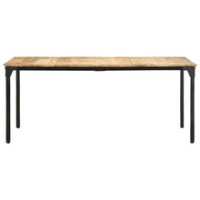 Eettafel 180X90X76 Cm Ruw Mangohout
