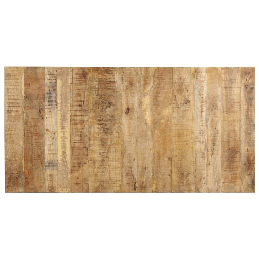 Eettafel 180x90x76 cm ruw mangohout
