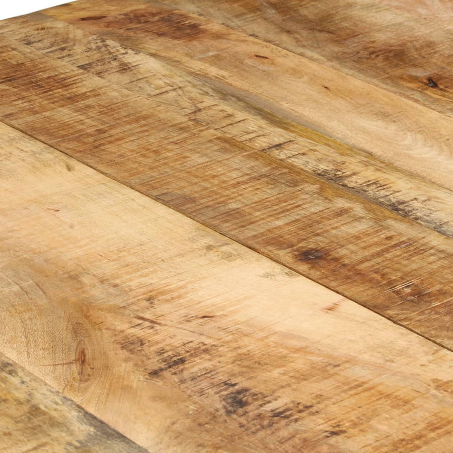 Eettafel 180X90X76 Cm Ruw Mangohout