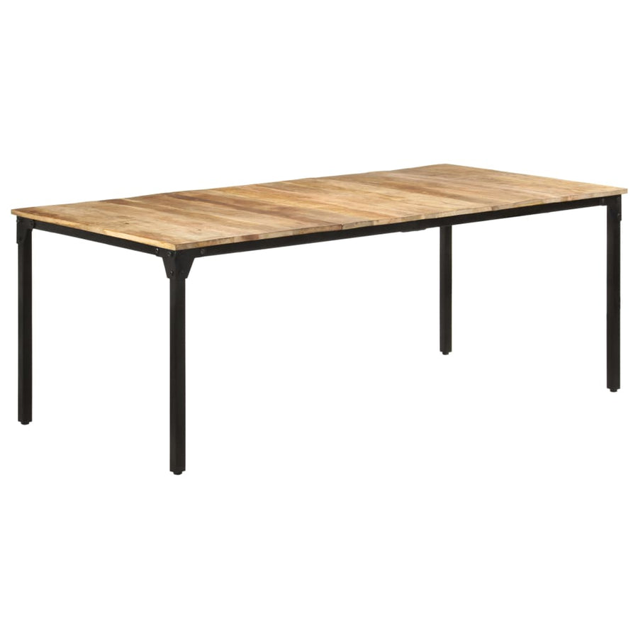 Eettafel Ruw Mangohout 200 x 100 x 76 cm