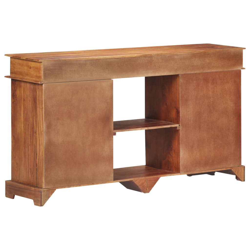 Dressoir 135X35X75 Cm Massief Acaciahout