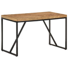 Eettafel 120x60x76 cm massief acacia mangohout