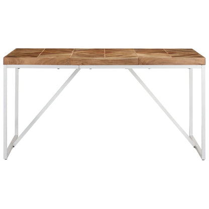 Eettafel Massief Acaciahout En Mangohout 140 x 70 x 76 cm