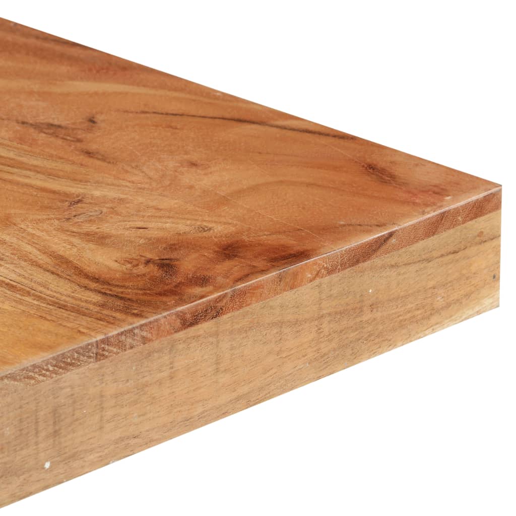 Eettafel 160 x 80 x 76 cm Massief acaciahout