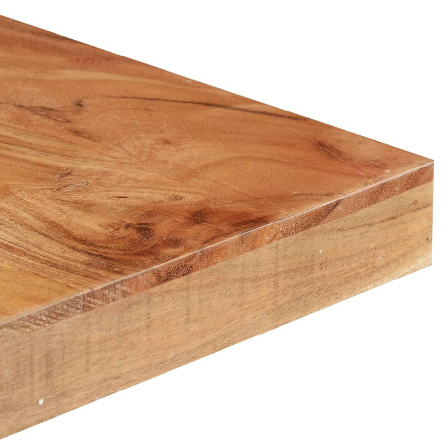 Eettafel 160 x 80 x 76 cm Massief acaciahout