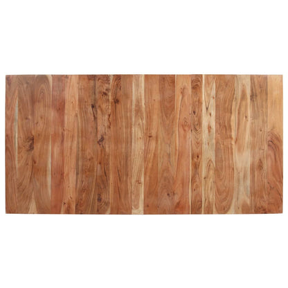 Eettafel 160 x 80 x 76 cm Massief acaciahout