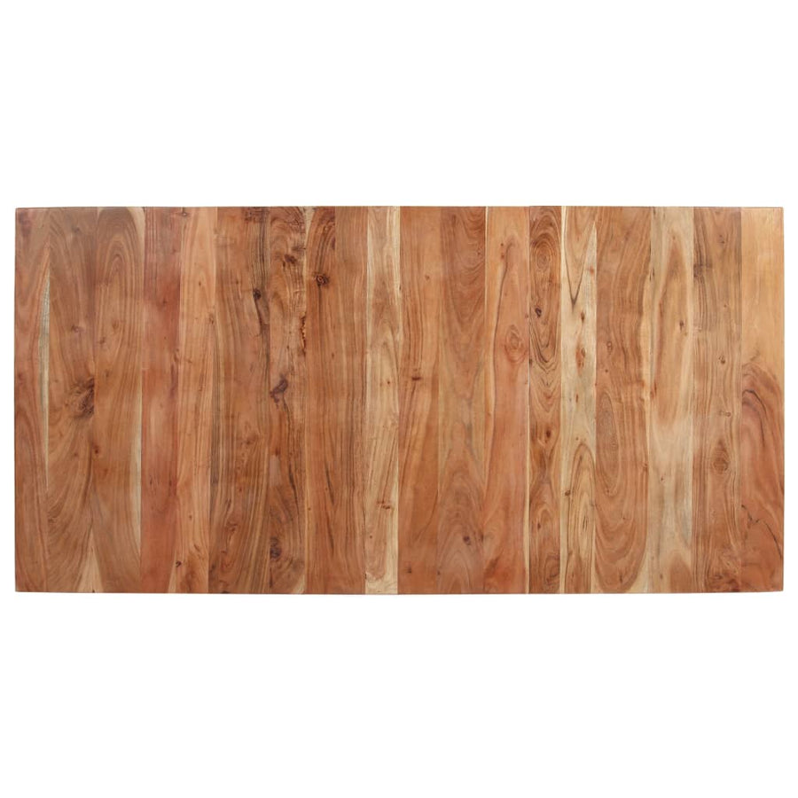 Eettafel 160 x 80 x 76 cm Massief acaciahout