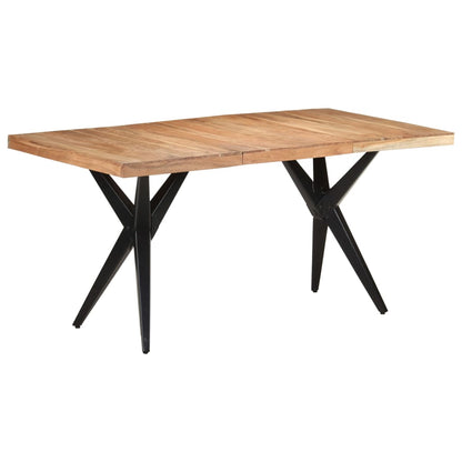 Eettafel 160 x 80 x 76 cm Massief acaciahout