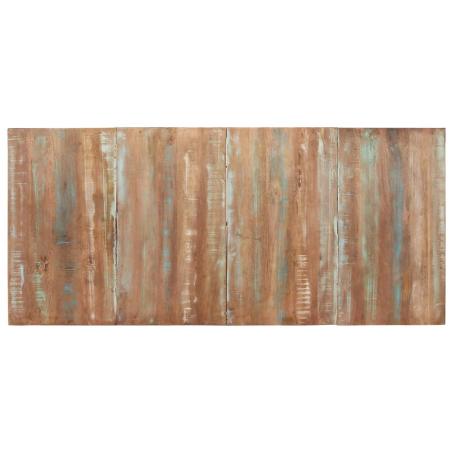 Eettafel 200x90x76 cm massief gerecycled hout 200 x 90 x 76 cm massief gerecycled hout