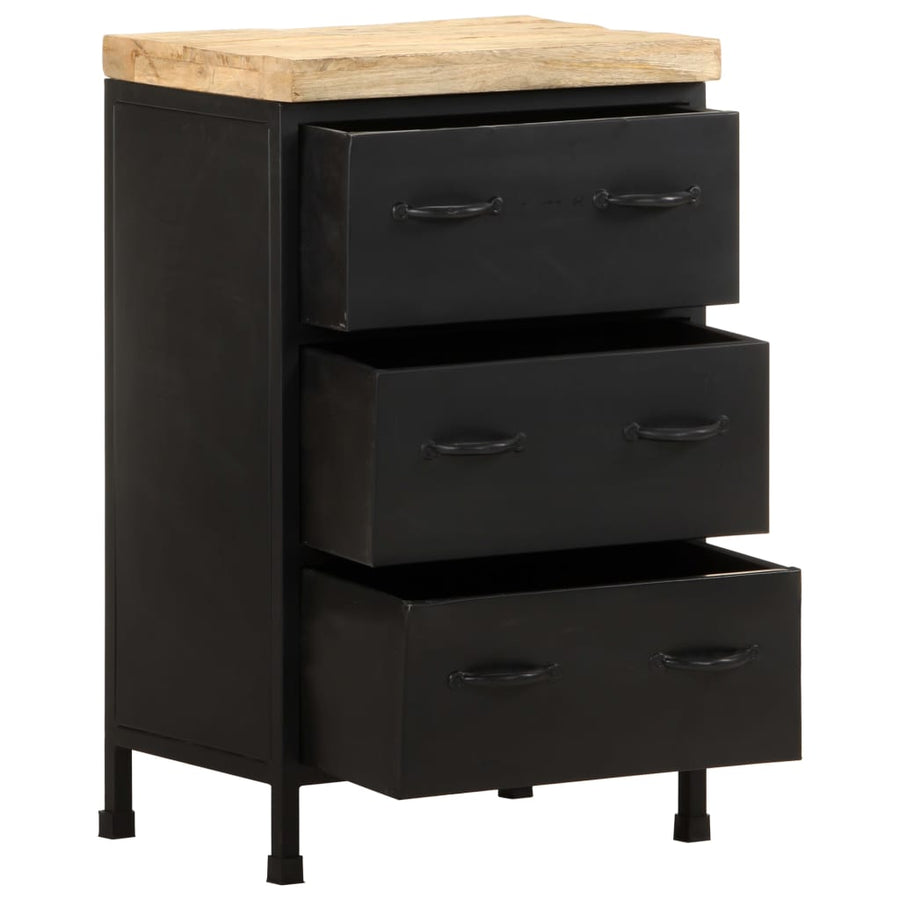 Dressoir 47x35x76 cm ruw mangohout