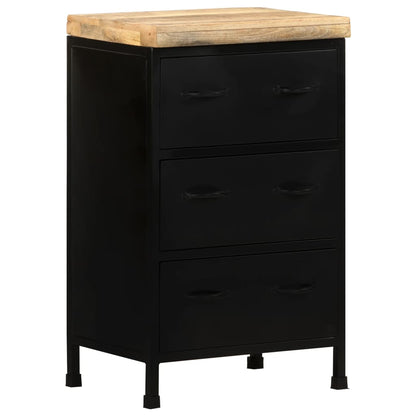 Dressoir 47x35x76 cm ruw mangohout