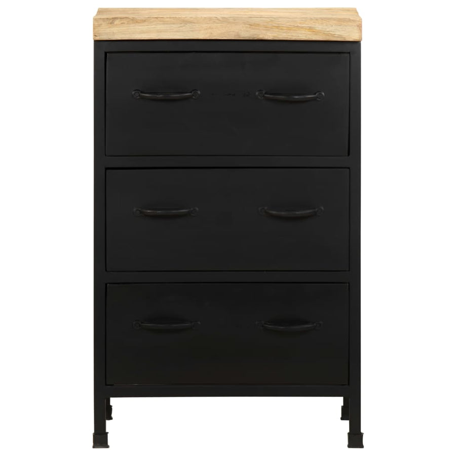Dressoir 47x35x76 cm ruw mangohout