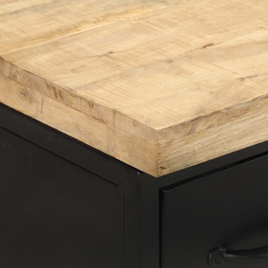 Dressoir 47x35x76 cm ruw mangohout