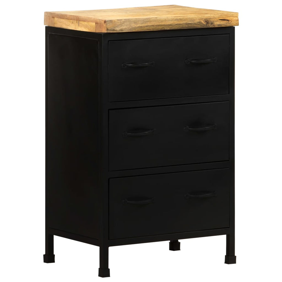 Dressoir 47x35x76 cm ruw mangohout
