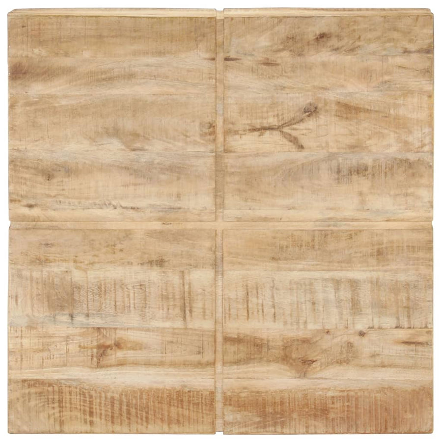 Salontafel 80 x 80 x 28 cm massief mangohout
