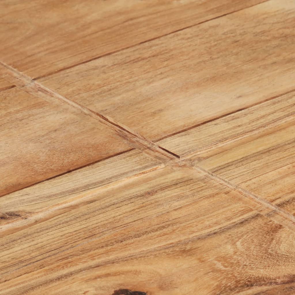 Salontafel 80 x 80 x 28 cm Massief acaciahout