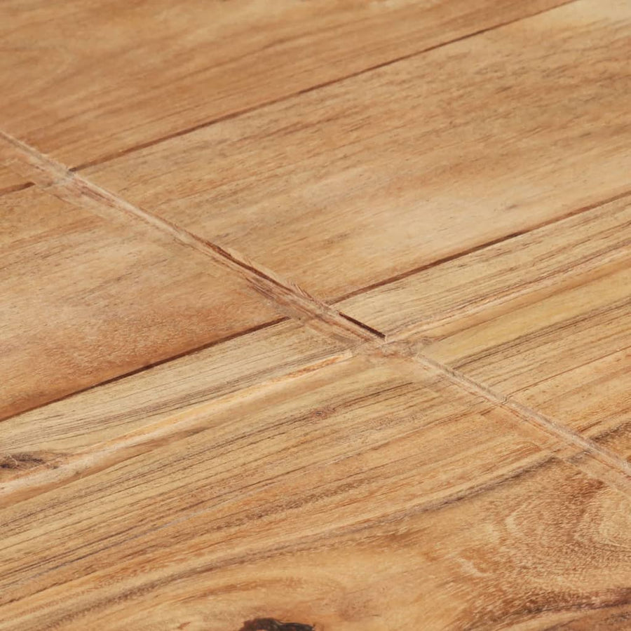 Salontafel 80 x 80 x 28 cm Massief acaciahout