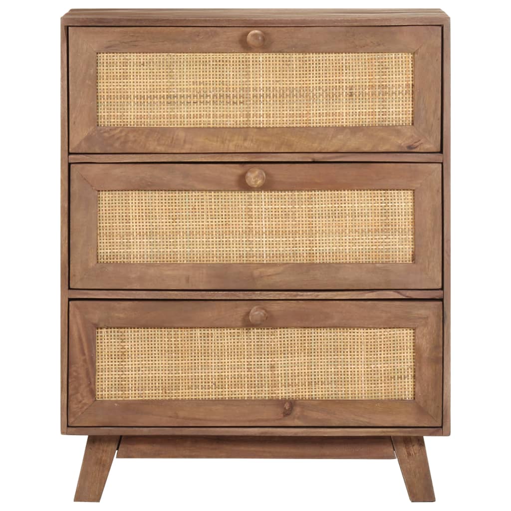 Dressoir 61X35X76 Cm Massief Mangohout