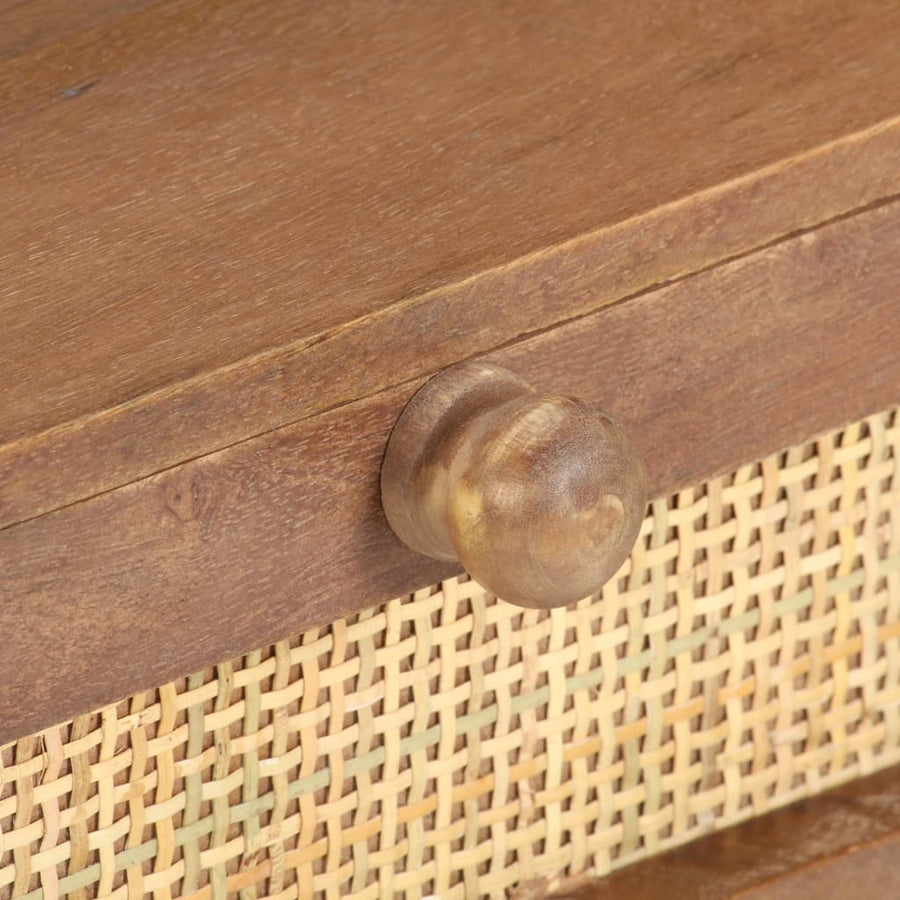 Salontafel 100x60x40 cm massief mangohout