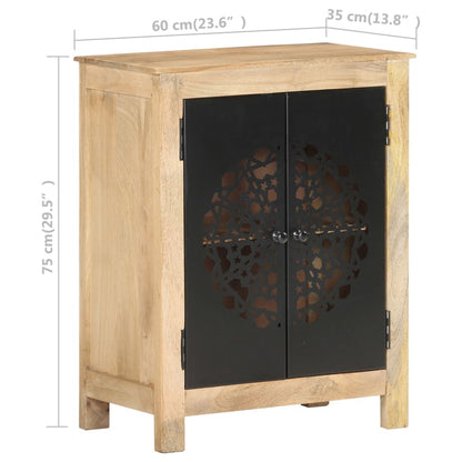 Dressoir 60X35X75 Cm Massief Mangohout