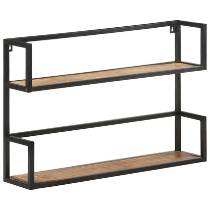 Wandrek 80X20X60 Cm Ruw Mangohout 90 x 20 x 60 cm