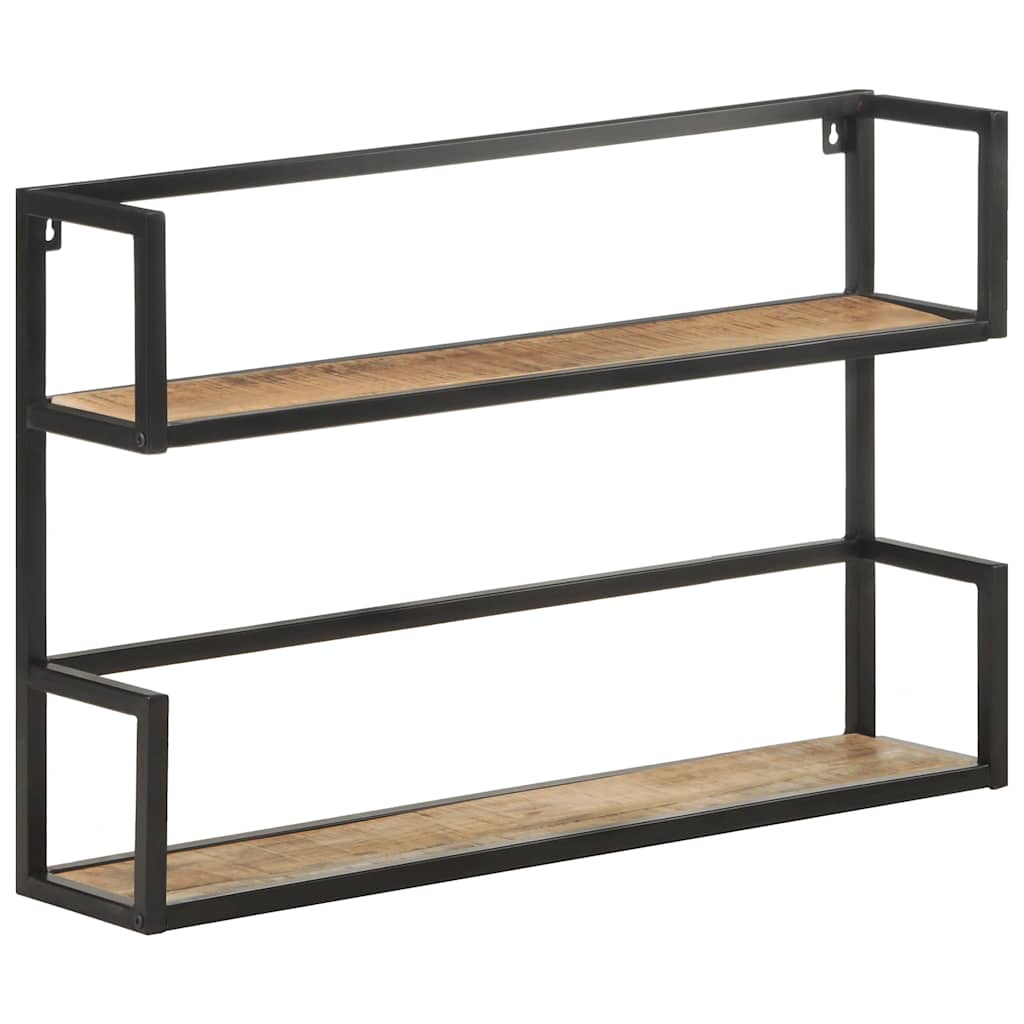 Wandrek 80X20X60 Cm Ruw Mangohout 90 x 20 x 60 cm
