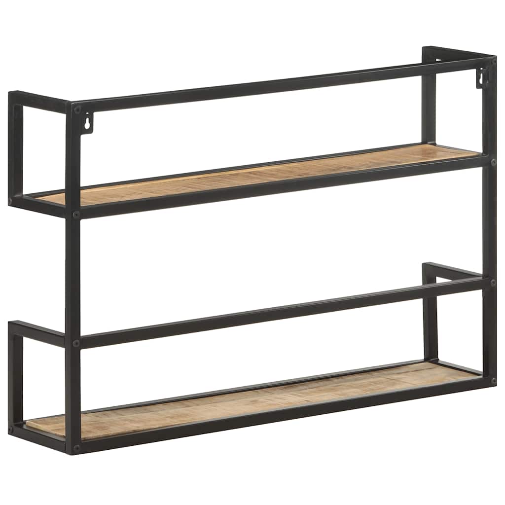 Wandrek 80X20X60 Cm Ruw Mangohout 90 x 20 x 60 cm