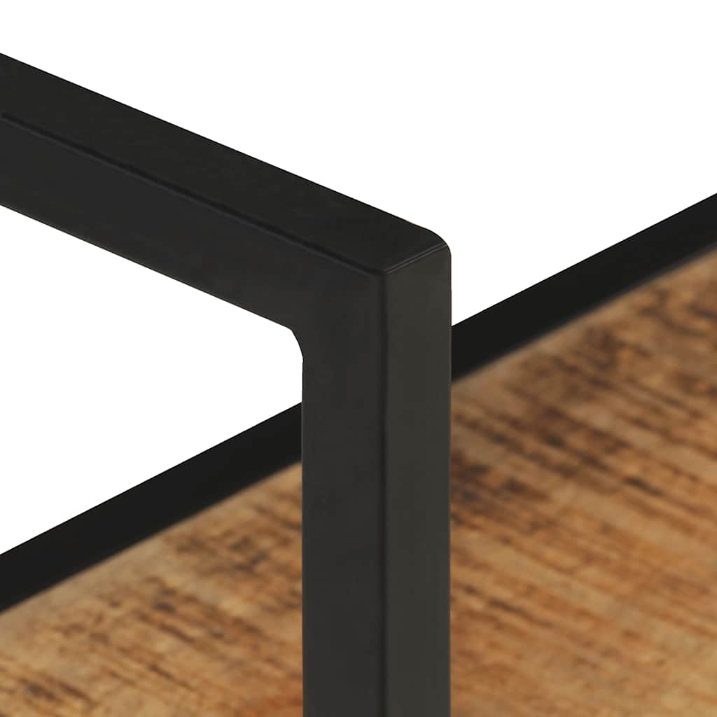 Wandrek 80X20X60 Cm Ruw Mangohout 90 x 20 x 60 cm